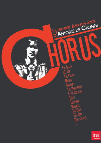 Chorus : La première émission Rock d'Antoine de Caunes movie poster