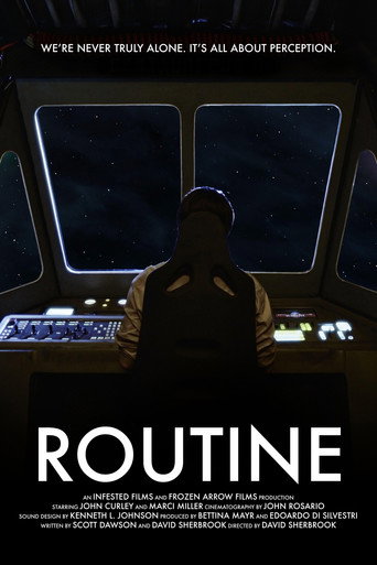 Routine movie poster