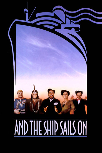 And the Ship Sails On movie poster