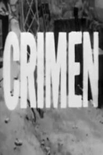 Crimen movie poster