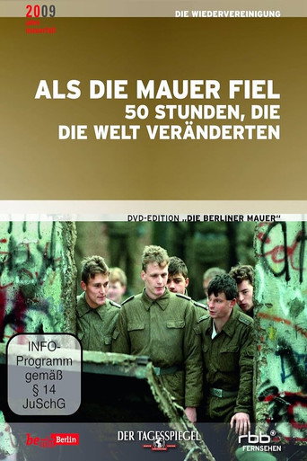 When the Wall Came Tumbling Down: 50 Hours That Changed the World movie poster