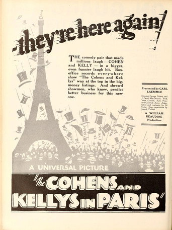 The Cohens and the Kellys in Paris movie poster