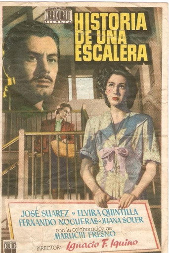 Historia de una escalera movie poster