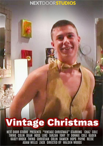 Vintage Christmas movie poster