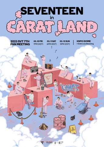 SEVENTEEN in CARAT LAND movie poster