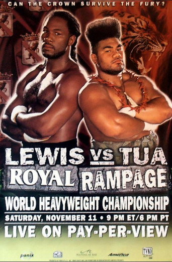 Lennox Lewis vs. David Tua movie poster
