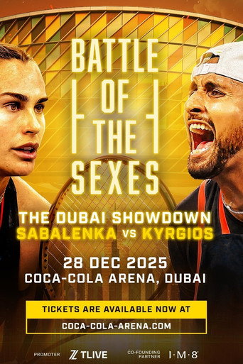 Battle of the Sexes - Sabalenka v Kyrgios movie poster