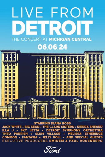 Live from Detroit: The Concert at Michigan Central movie poster