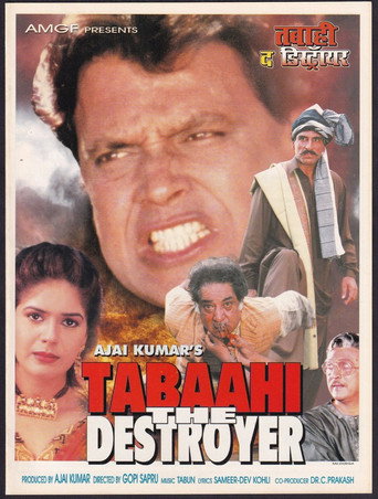 Tabaahi: The Destroyer movie poster