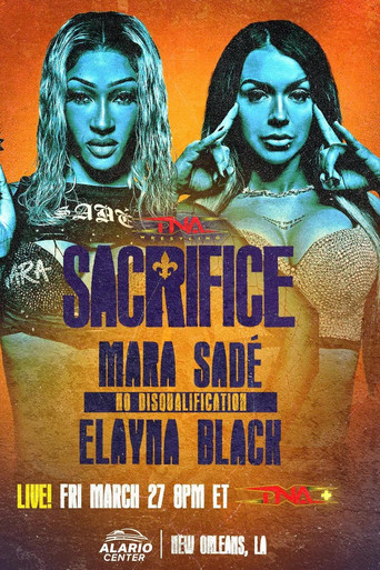 TNA Sacrifice 2026 movie poster