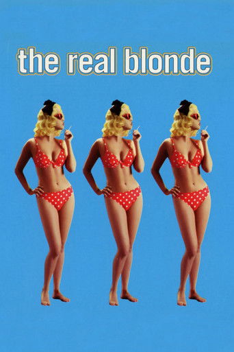 The Real Blonde movie poster