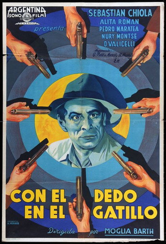 Con el dedo en el gatillo movie poster