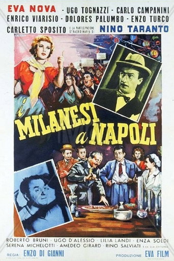 I milanesi a Napoli movie poster