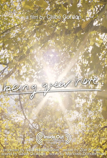 being queer here movie poster