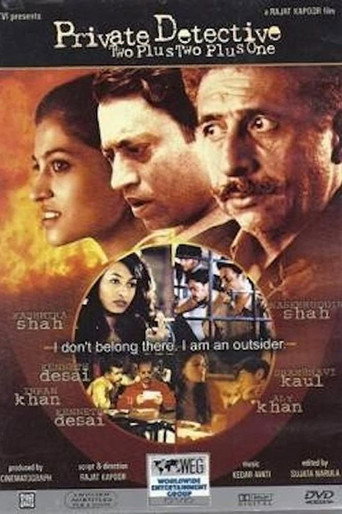 Private Detective: Two Plus Two Plus One movie poster
