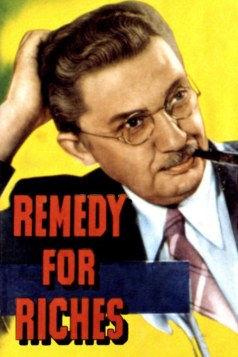 Remedy for Riches movie poster