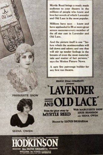 Lavender and Old Lace movie poster
