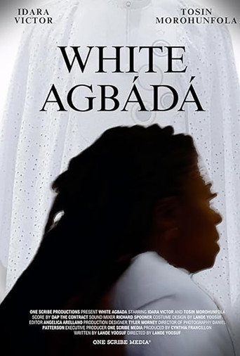 White Agbada movie poster