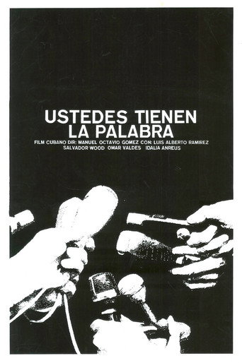 Ustedes tienen la palabra movie poster