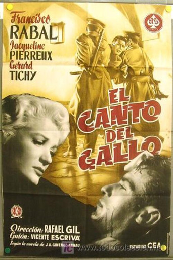 El canto del gallo movie poster