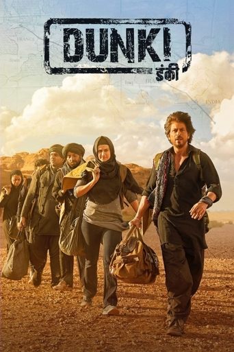 Dunki movie poster
