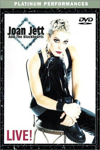 Joan Jett and The Blackhearts - Live! movie poster