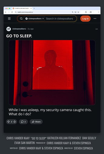 Go to Sleep movie poster