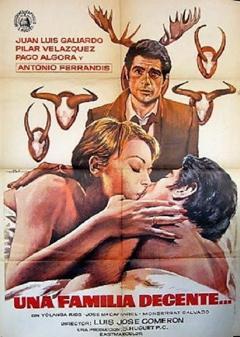 Una familia decente movie poster