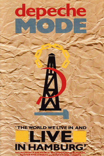Depeche Mode: The World We Live in and Live in Hamburg movie poster