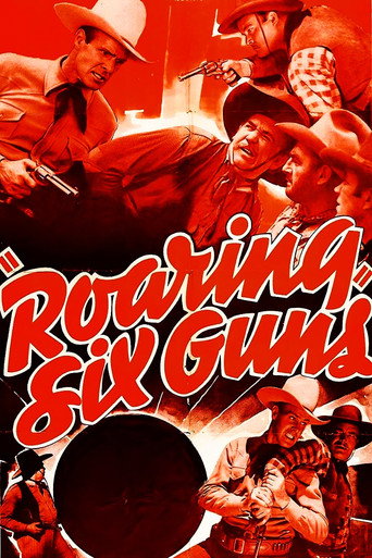 Roaring Six Guns movie poster