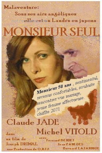 Monsieur seul movie poster