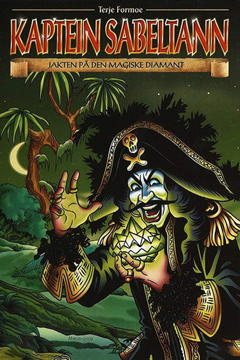 Kaptein Sabeltann og jakten på den magiske diamant movie poster
