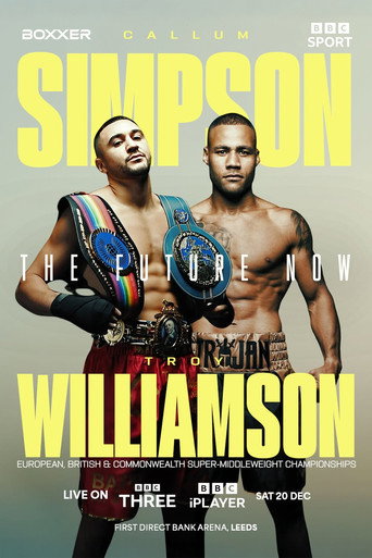 Callum Simpson vs. Troy Williamson movie poster