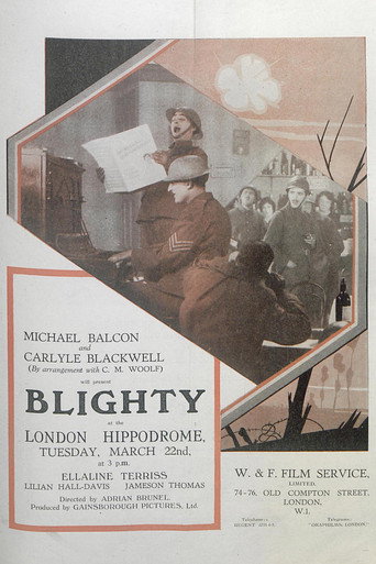 Blighty movie poster