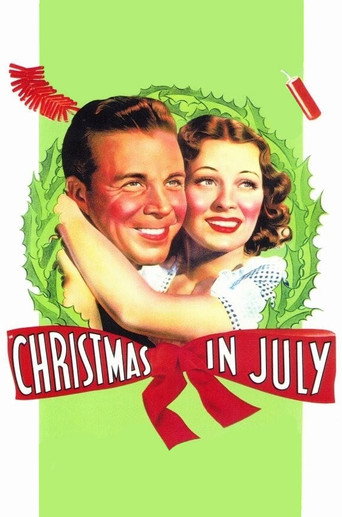 Christmas in July movie poster