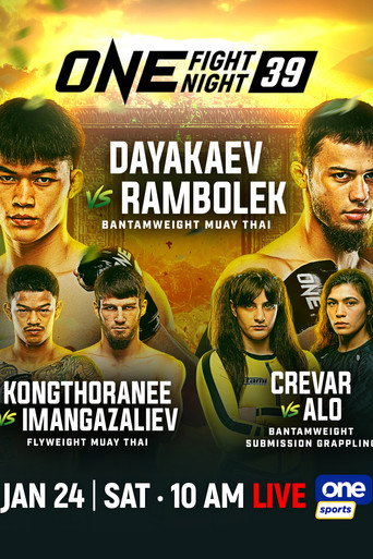 ONE Fight Night 39: Rambolek vs. Dayakaev movie poster