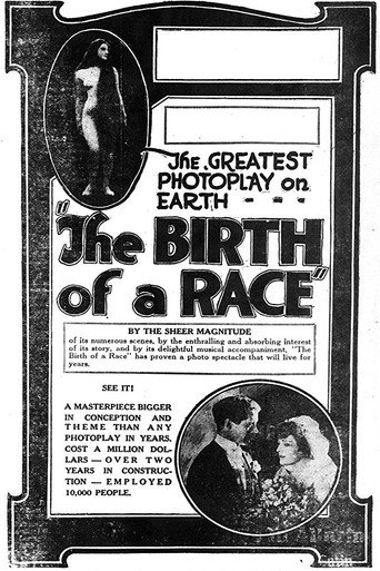 The Birth of a Race movie poster