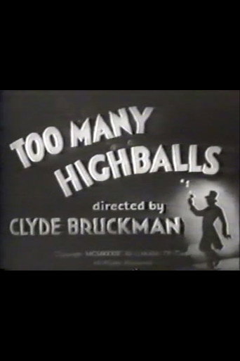 Too Many Highballs movie poster