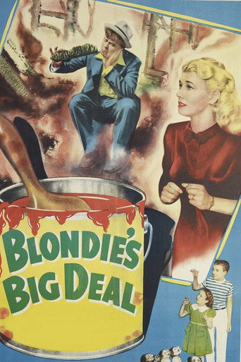 Blondie's Big Deal movie poster