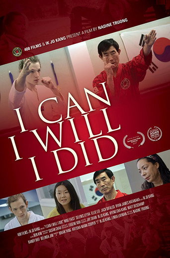 I Can I Will I Did movie poster