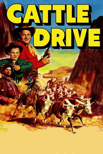 Cattle Drive movie poster