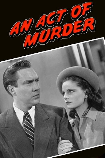 An Act of Murder movie poster