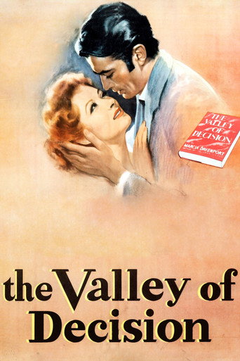 The Valley of Decision movie poster