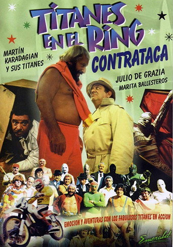 Titanes en el Ring Contraataca movie poster