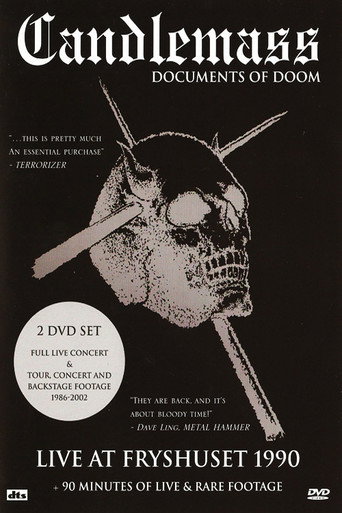 Candlemass - Live At Fryshuset movie poster