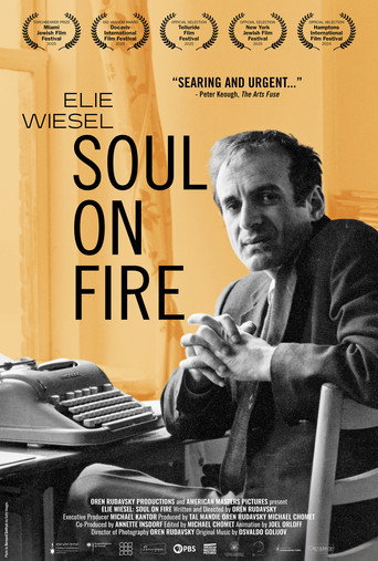 Elie Wiesel: Soul on Fire movie poster