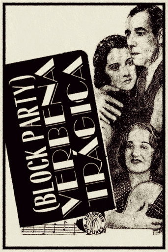Verbena trágica movie poster