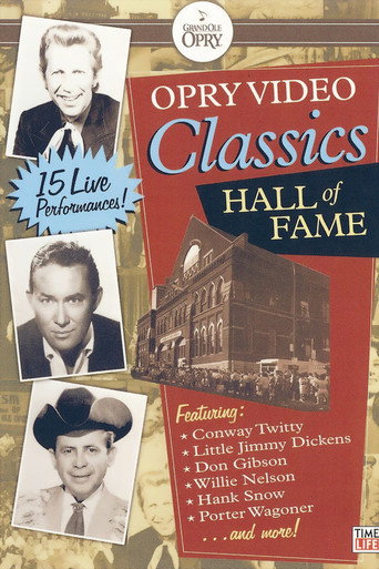 Opry Video Classics: Hall of Fame movie poster