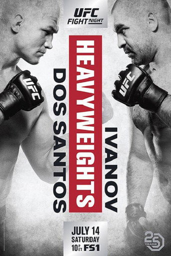 UFC Fight Night 133: dos Santos vs. Ivanov movie poster