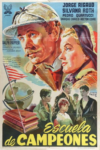 Escuela de campeones movie poster